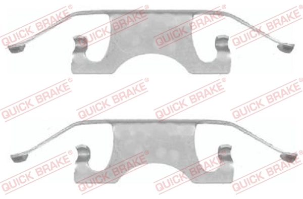 Accessory Kit, disc brake pad